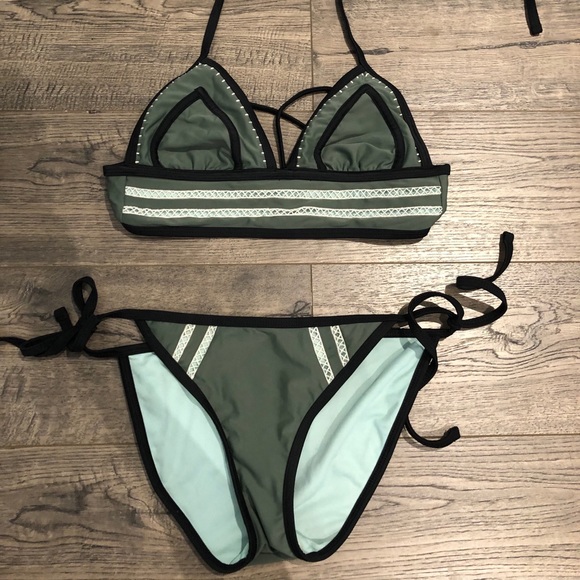 target green bikini top